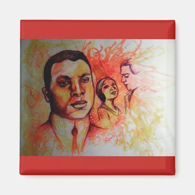 Imán Óscar Micheaux - Mimán de cinematógrafos negros (Frente)