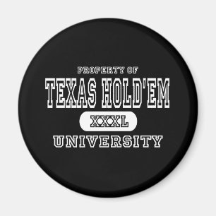 Imán Oscuridad de la universidad de Tejas Holdem