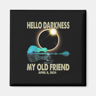 Imán Oscuridad Mi amigo Funny Eclipse Solar 2024 Abril
