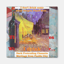 Imán Oscuro Protruing Clematis MerHeritage Wine Pacific