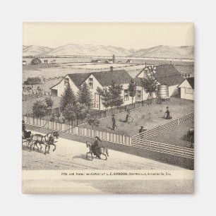 Imán Osgood, residencias de Cameron, granjas