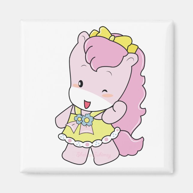Imán Osharena Ponies "Pinky Magnet" (Frente)