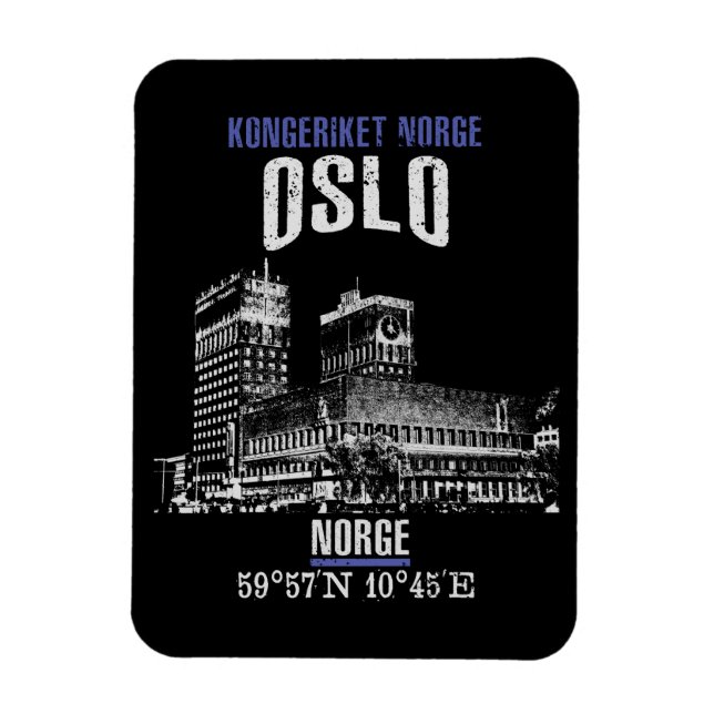 Imán Oslo (Vertical)