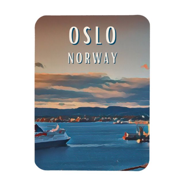Imán Oslo, la ville de la culture scandinave (Vertical)