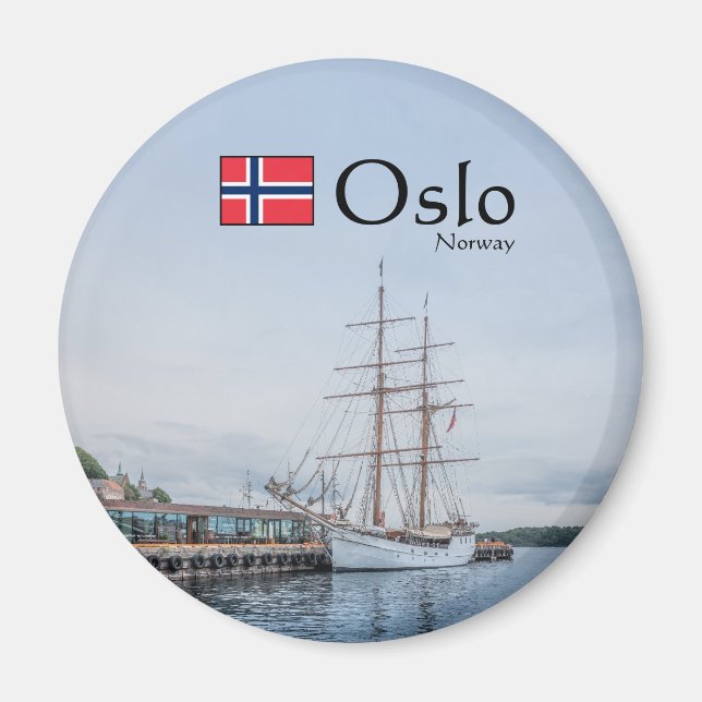 Imán Oslo Noruega (Frente)