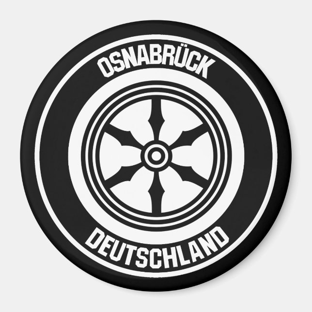 Imán Osnabrück Round Emblem (Frente)