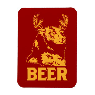 Imán Oso + Ciervos = cerveza