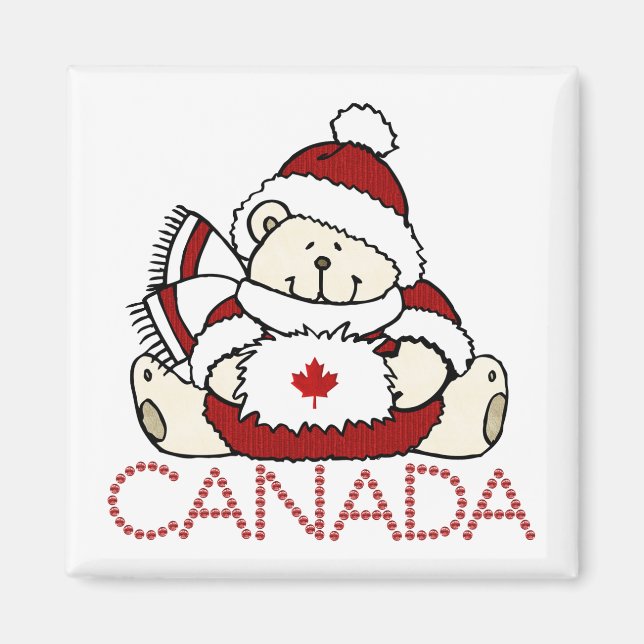 Imán Oso de Canadá (Frente)