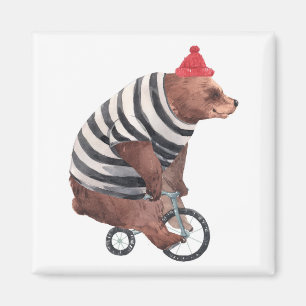 Imán Oso de la diversión de la bicicleta