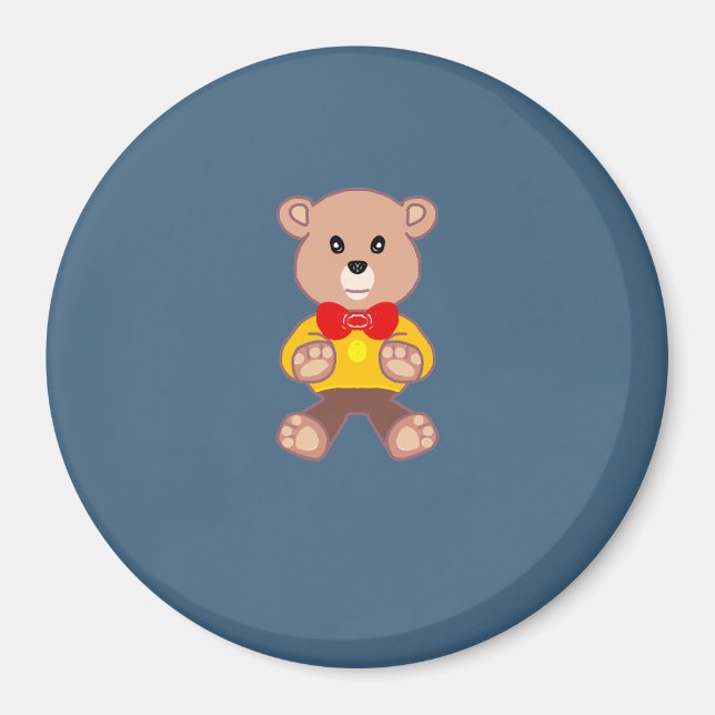 Imán Oso de peluche (Frente)