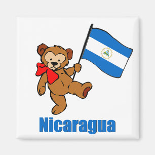Imán Oso de peluche de Nicaragua