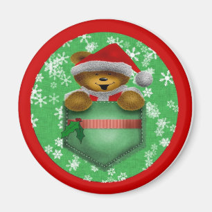 Imán Oso del bolsillo de Santa