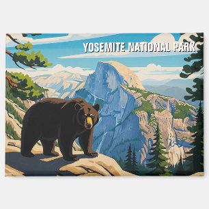 Imán Oso en el Parque Nacional Yosemite