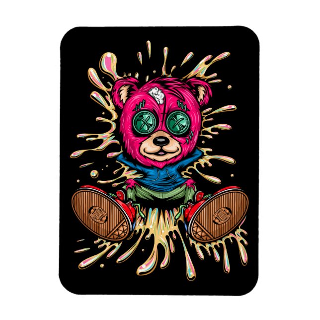 Imán Oso En La Miel (Vertical)