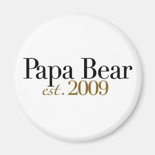 Imán Oso Est 2009 de la papá