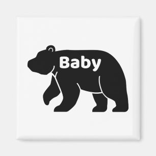 Imán Oso, niño, regalo de Baby Shower