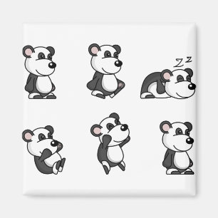 Imán Oso panda