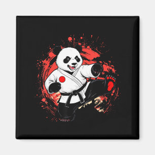Imán Oso Panda Karate Kickboxing Kung Fu Taekwondo