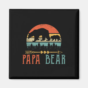 Imán Oso Papá Divertido Regalo Día del Padre para Hombr