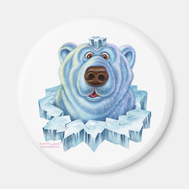 Imán oso polar (Frente)
