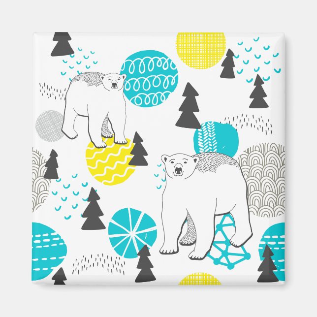 Imán Oso polar (Frente)