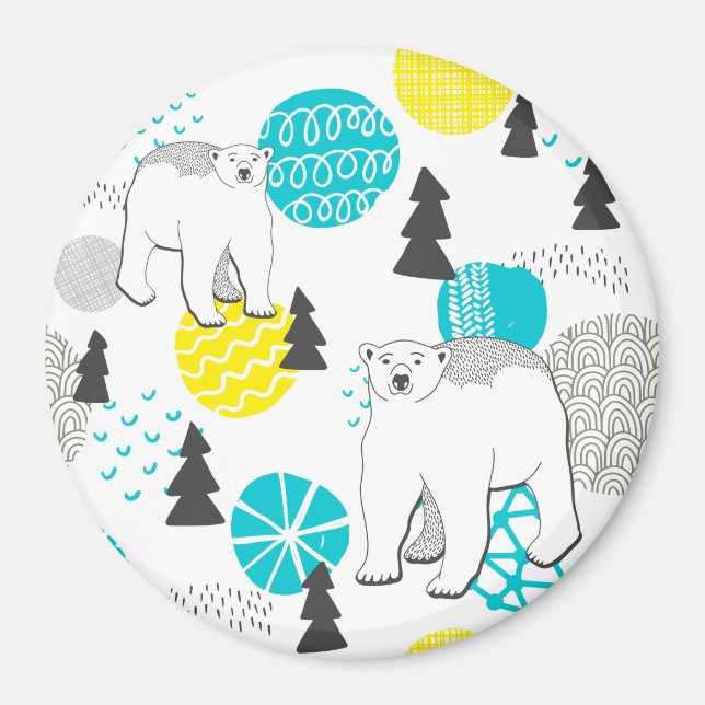 Imán Oso polar (Frente)