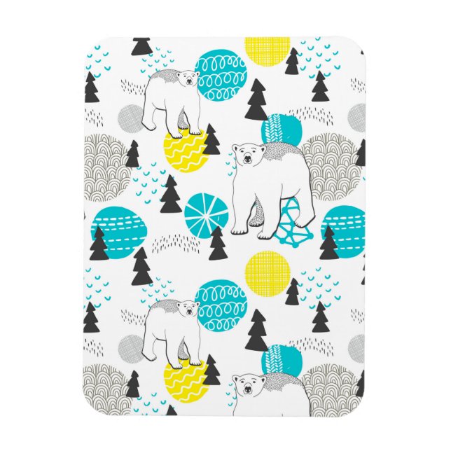 Imán Oso polar (Vertical)