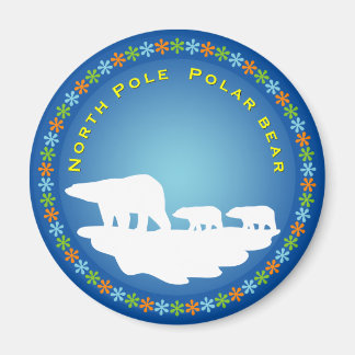 Imán Oso Polar en Hielo