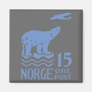 Imán Oso Polar Noruego De 1925