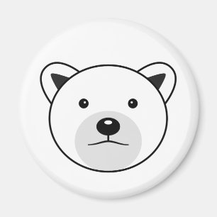 Imán Oso polar Personalizado lindo