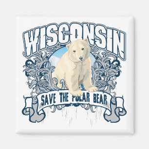 Imán Oso polar Wisconsin