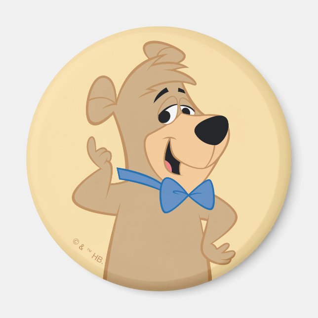 Imán Oso Precocioso de Boo-Boo (Frente)