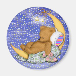 Imán Oso soñoliento de la luna