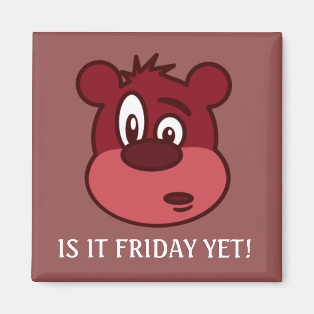 Imán Oso teddy de Magnet (Frente)