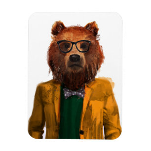 Imán Oso vestido mejor