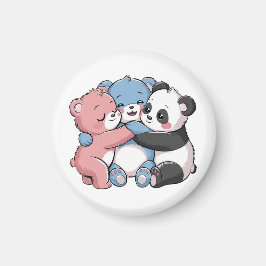 Imán Osos de peluche con panda