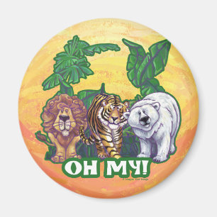Imán Osos de tigres de leones Oh Mi
