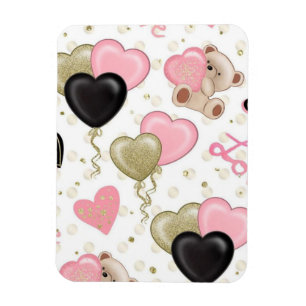 Imán Osos y corazones