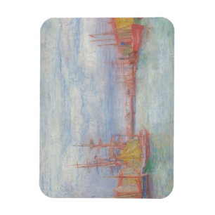 Imán Ostend Harbor de James Ensor (1900)
