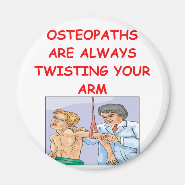 Imán osteopatías (Frente)