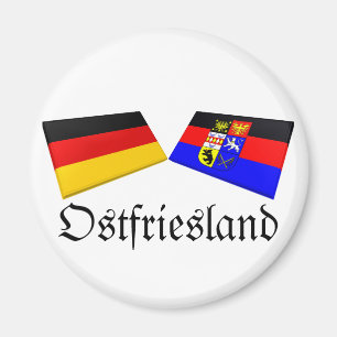 Imán Ostfriesland, tejas de la bandera de Alemania