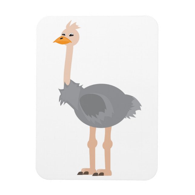 Imán Ostrich (Vertical)