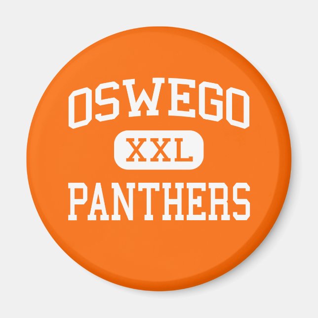Imán Oswego - Panthers - High School - Oswego Illinois (Frente)