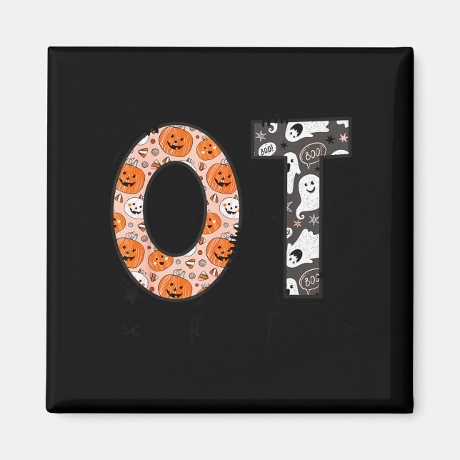 Imán Ot Occupational Therapy Therast Halloween Ota Soky (Frente)
