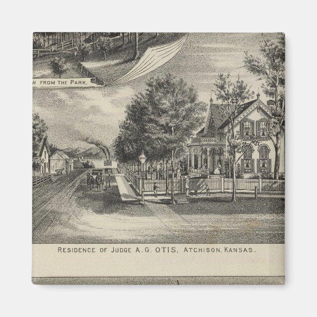 Imán Otis Price Villa, Kansas (Frente)