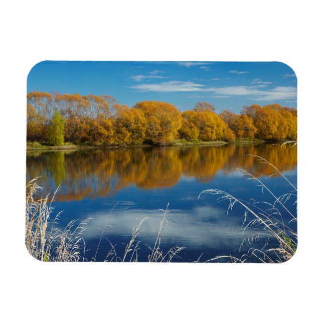 Imán Otoño a lo largo del río Clutha (Horizontal)