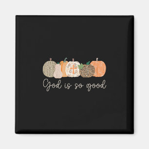 Imán Otoño Calabaza Cristiano Acción de Gracias Fe Dios