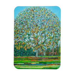 Imán Otoño del árbol de vacas