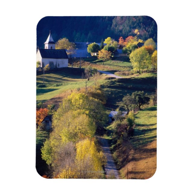 Imán Otoño en los Alpes (Vertical)