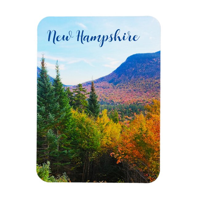 Imán Otoño en New Hampshire 2 Magnet (Vertical)